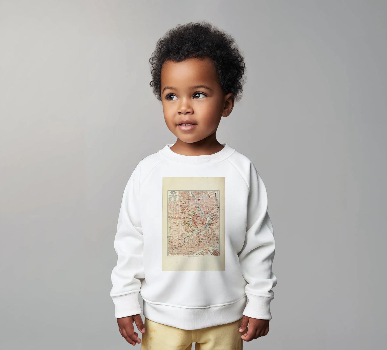 Vienna City, Austria, 1899 Baby Sweatshirt von Artokoloro Quint Lox Ltd