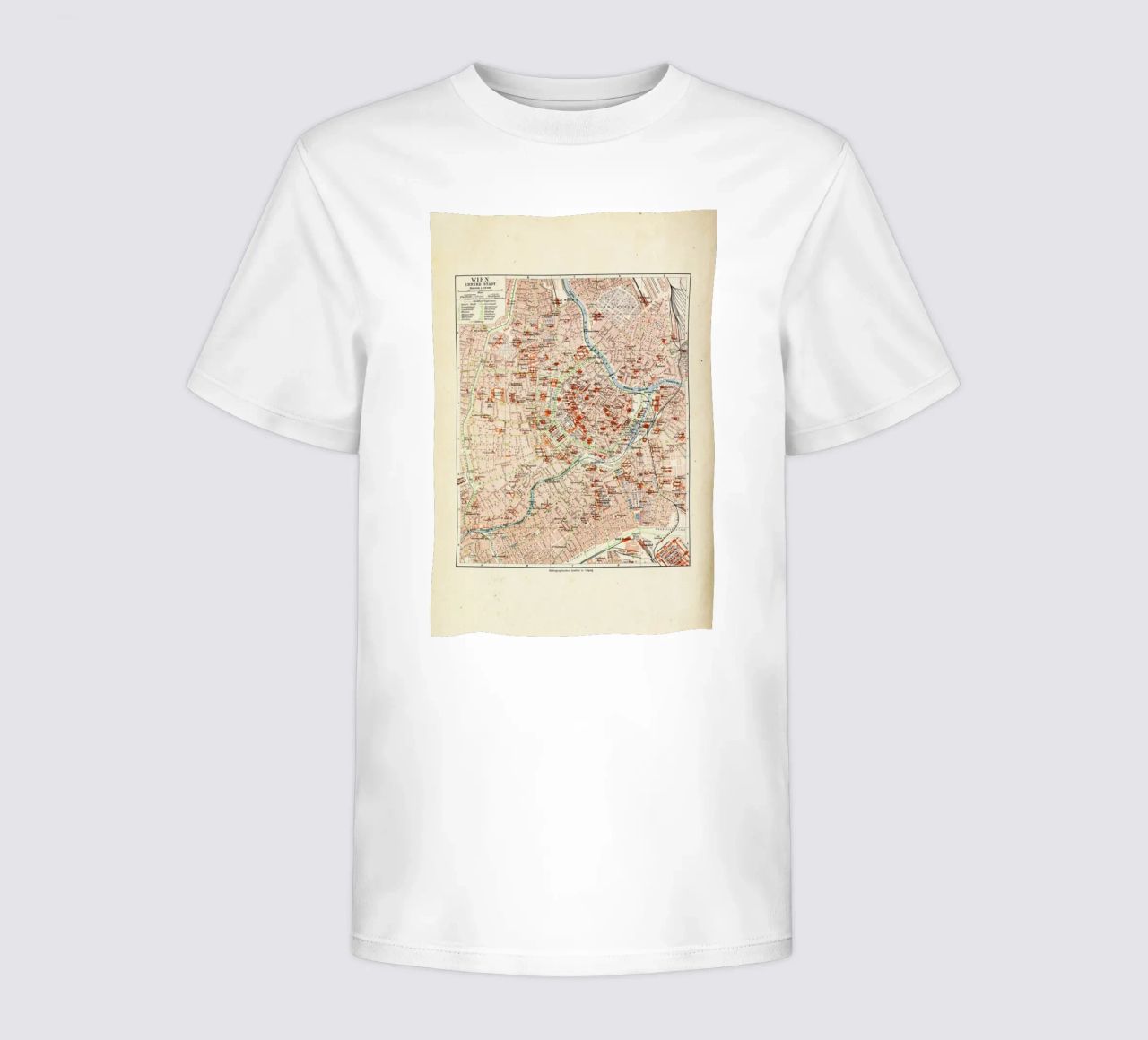 Vienna City, Austria, 1899 Kinder T-Shirt von Artokoloro Quint Lox Ltd
