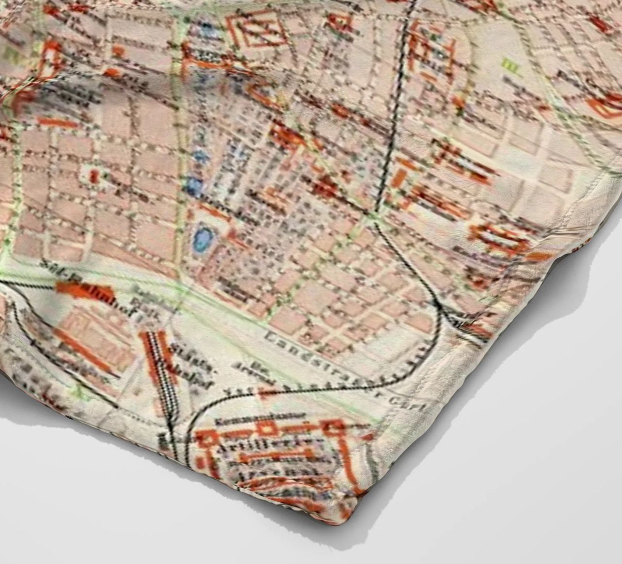 Vienna City, Austria, 1899 Fleecedecke von Artokoloro Quint Lox Ltd