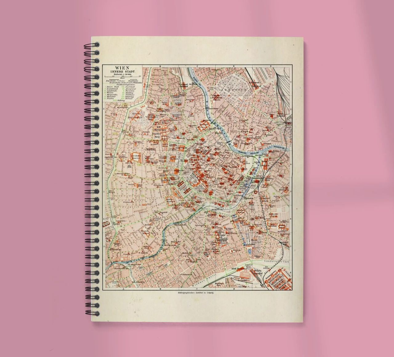 Vienna City, Austria, 1899 Ringbuch von Artokoloro Quint Lox Ltd