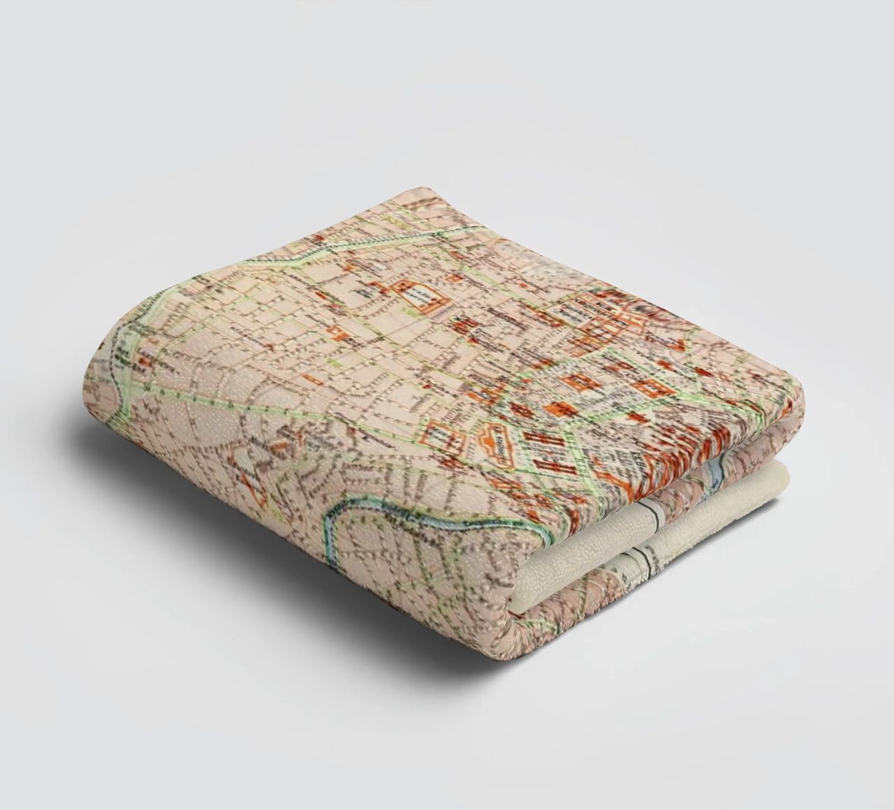 Vienna City, Austria, 1899 Handtuch von Artokoloro Quint Lox Ltd