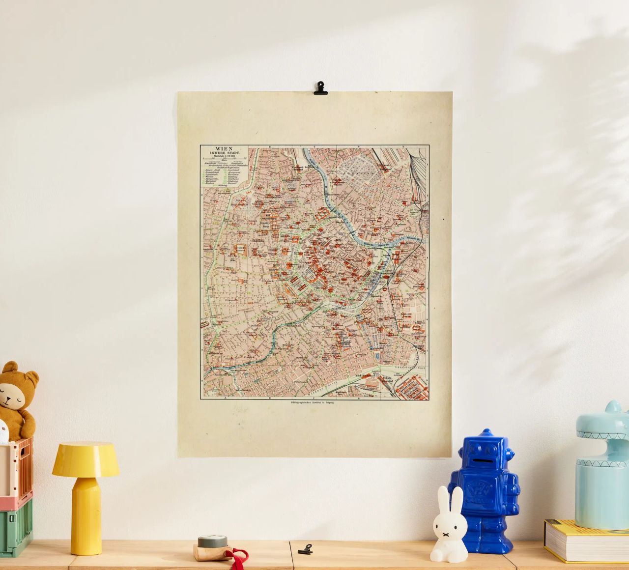 Vienna City, Austria, 1899 Poster von Artokoloro Quint Lox Ltd