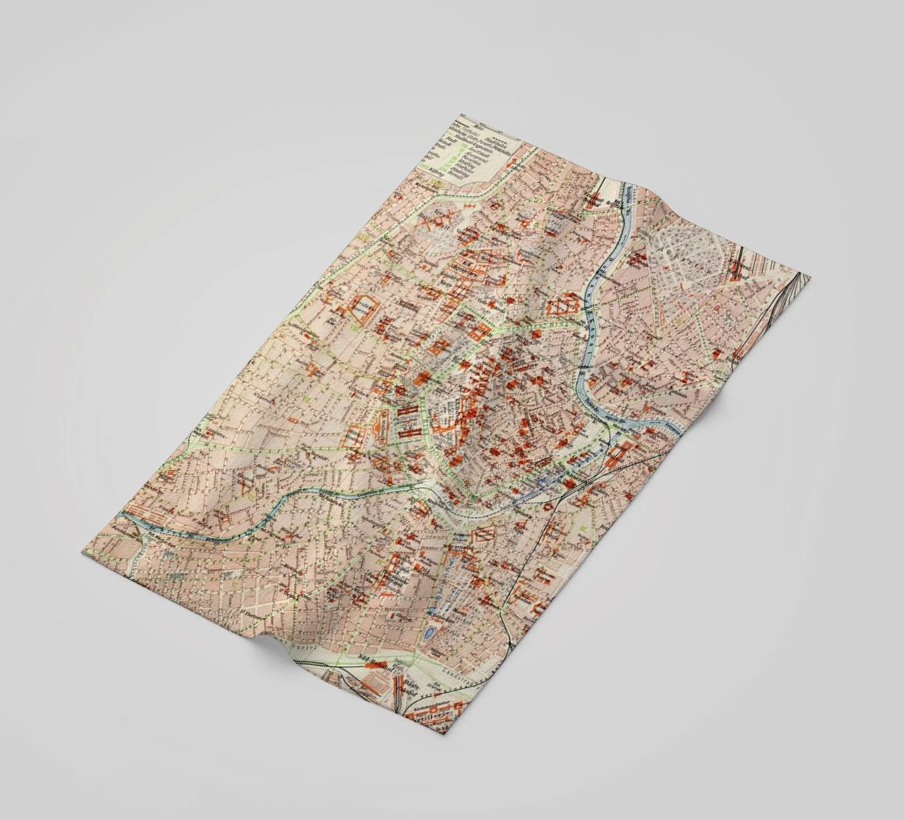 Vienna City, Austria, 1899 Strandtuch von Artokoloro Quint Lox Ltd