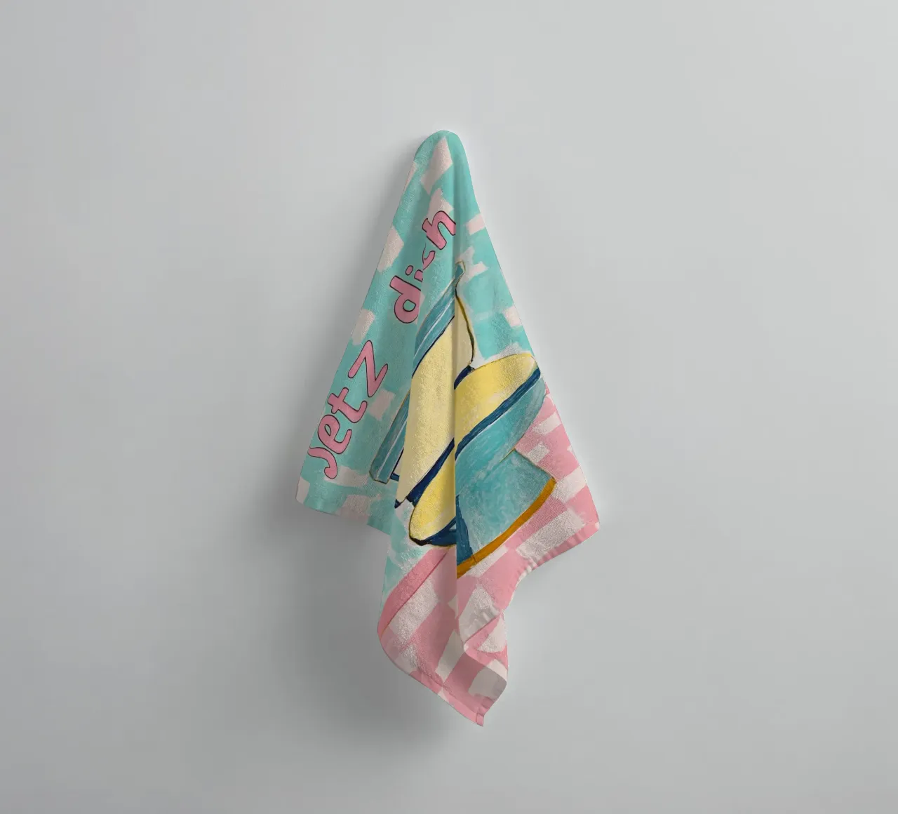 WC, Ga zitten badhanddoek van Carinaprint