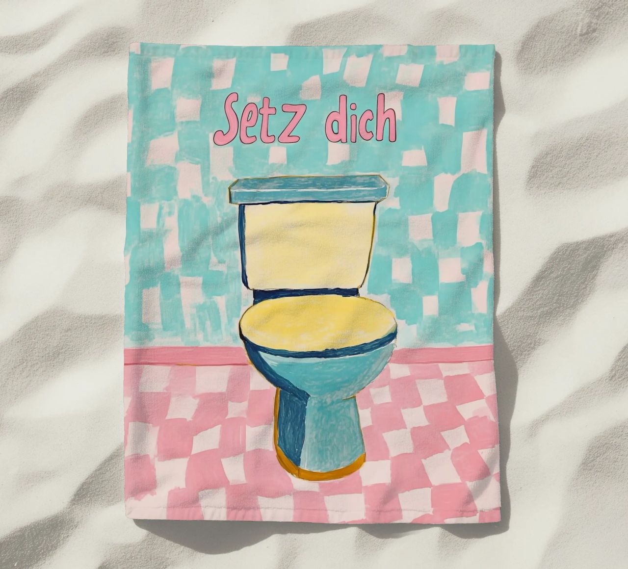 WC, Siediti telo mare da Carinaprint