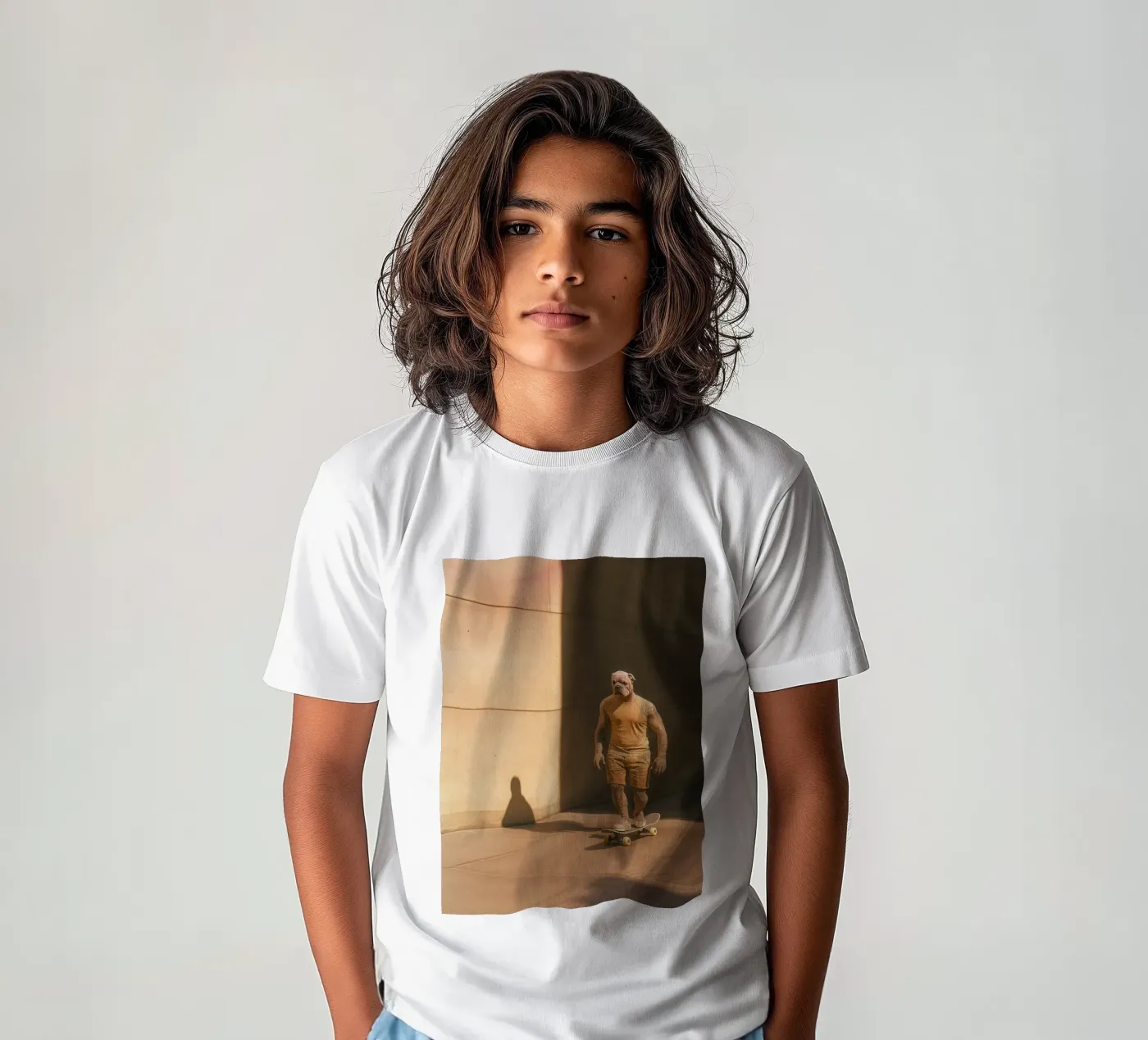 Marlon t-shirt bambini da Affiches Chien Originales – Dogland