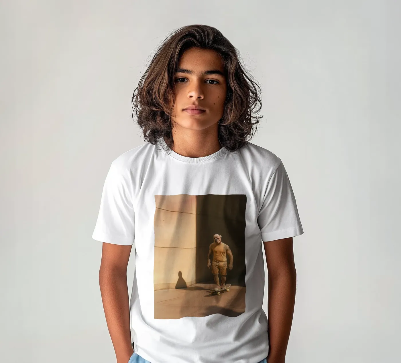 Marlon t-shirt bambini da Affiches Chien Originales – Dogland