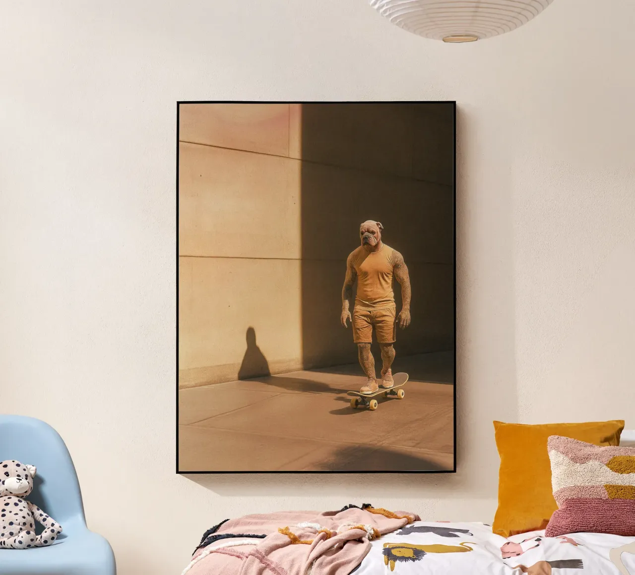 Marlon plexiglass da Affiches Chien Originales – Dogland