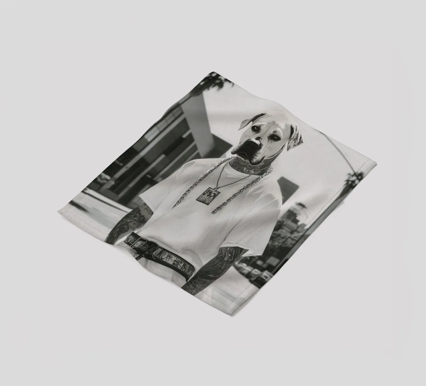 Kane fleecedeken van Affiches Chien Originales – Dogland