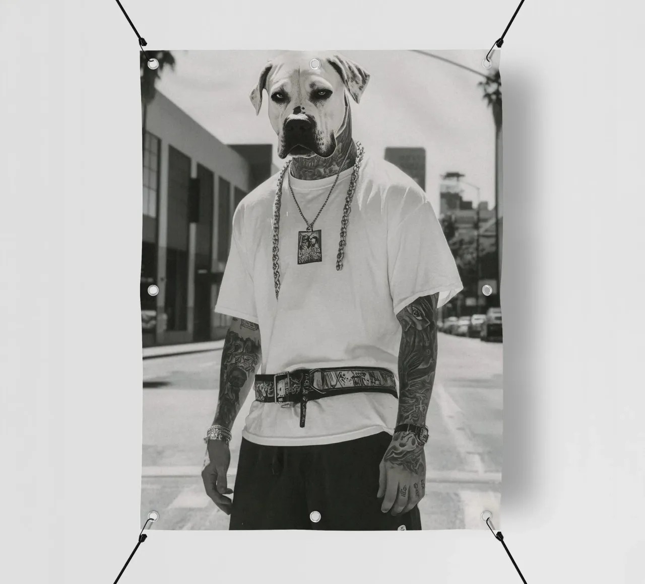 Kane telo in pvc da Affiches Chien Originales – Dogland