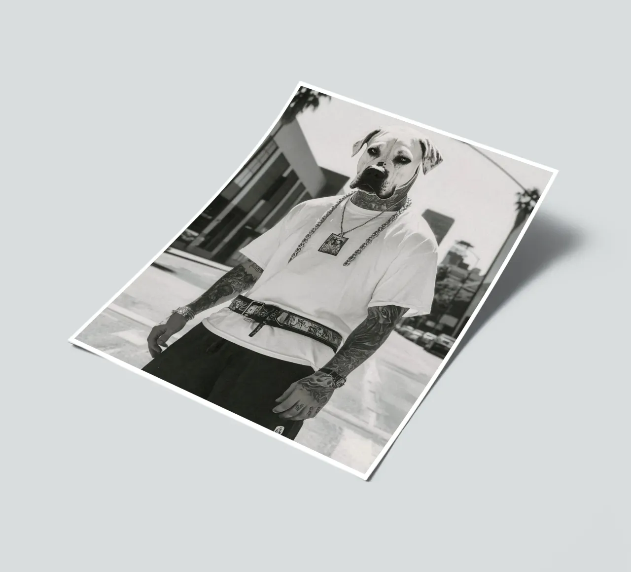 Kane foglio adesivo da Affiches Chien Originales – Dogland