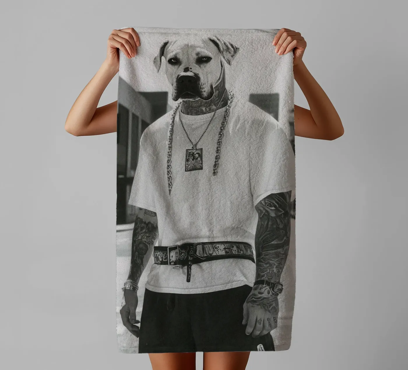 Kane towel by Affiches Chien Originales – Dogland