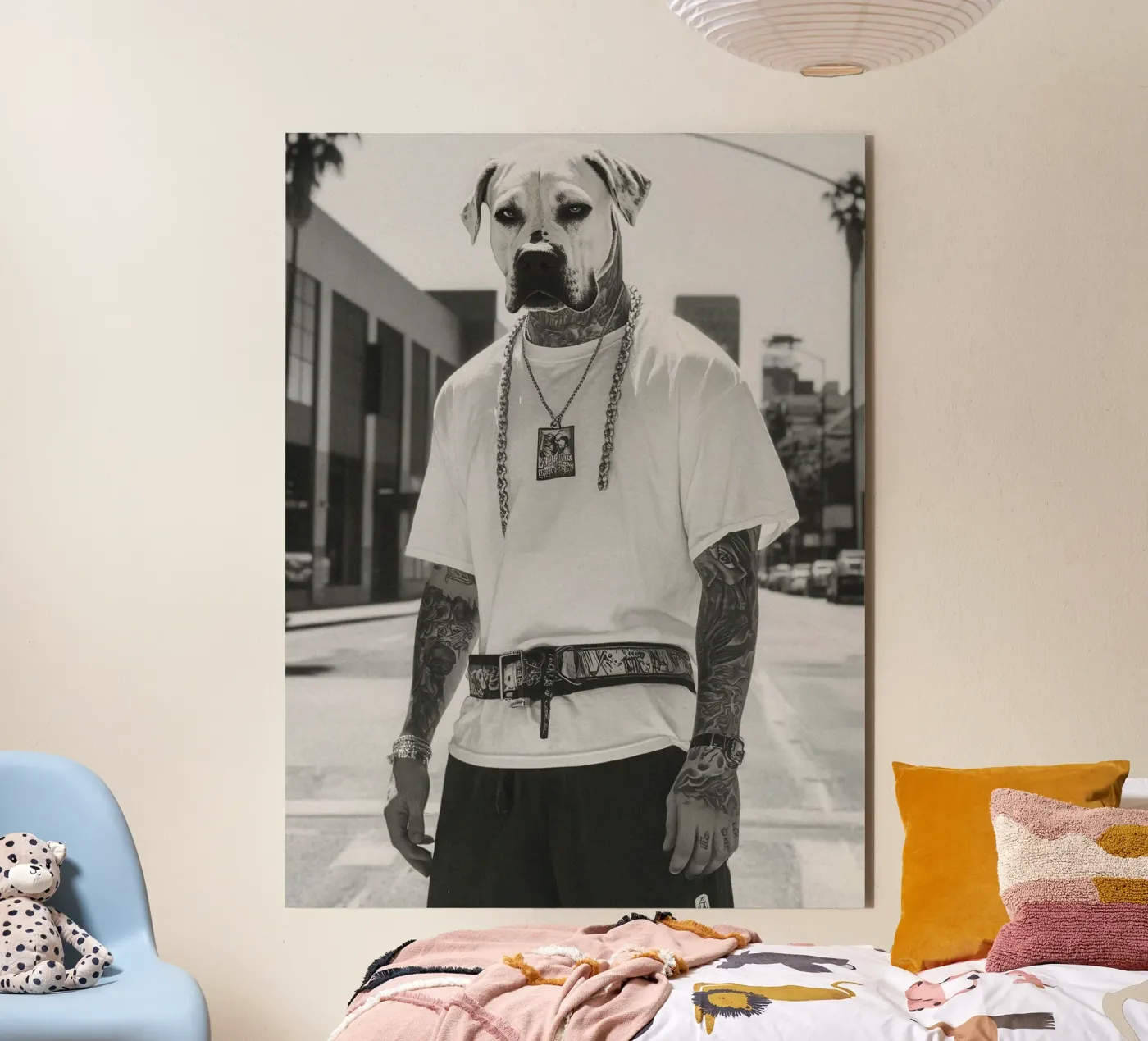 Kane forex-plaat van Affiches Chien Originales – Dogland