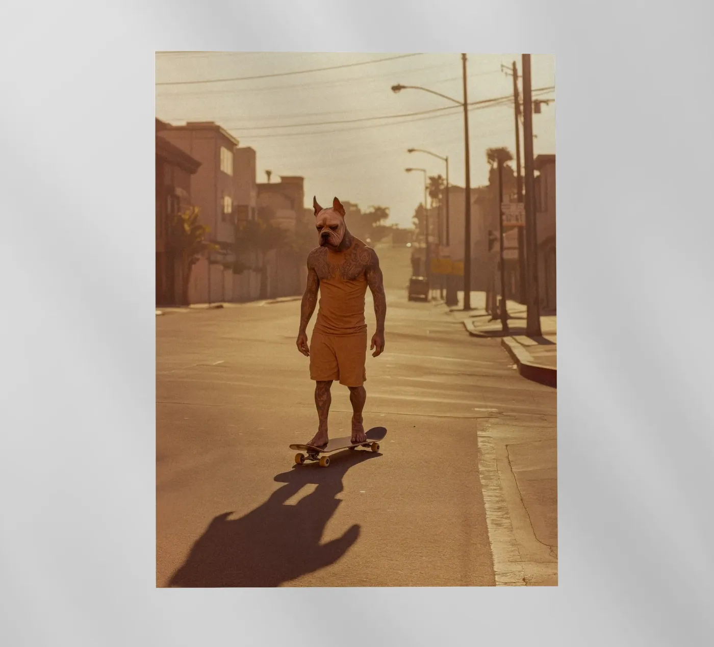 Hector pellicola backlit da Affiches Chien Originales – Dogland