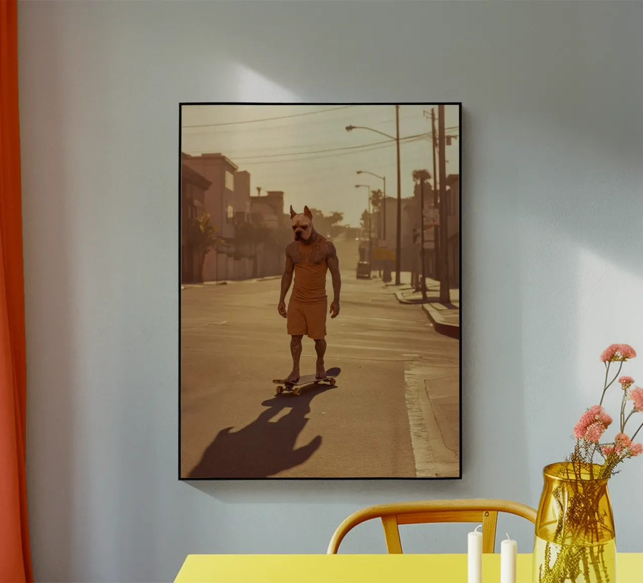 Hector plexiglass da Affiches Chien Originales – Dogland