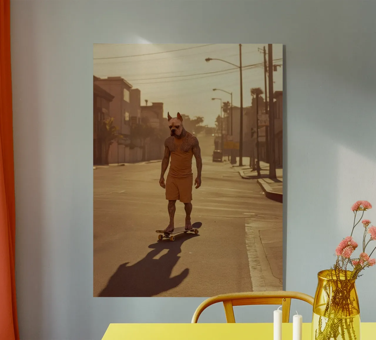 Hector plexiglass da Affiches Chien Originales – Dogland