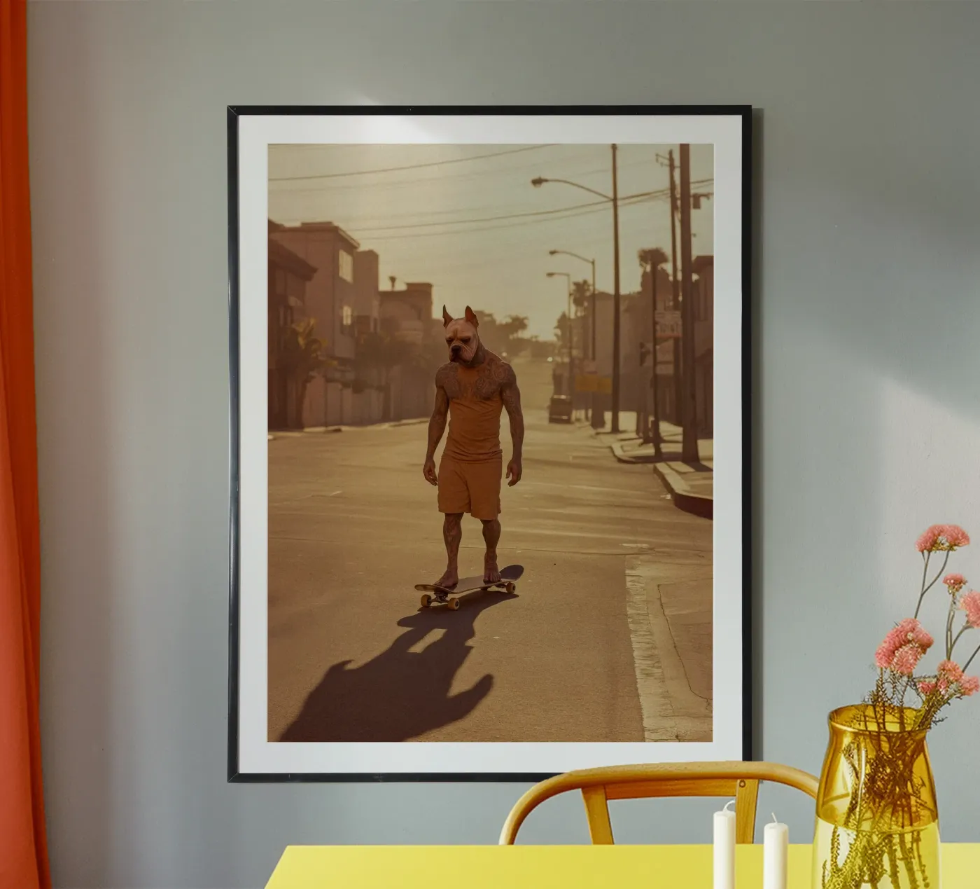 Hector poster by Affiches Chien Originales – Dogland