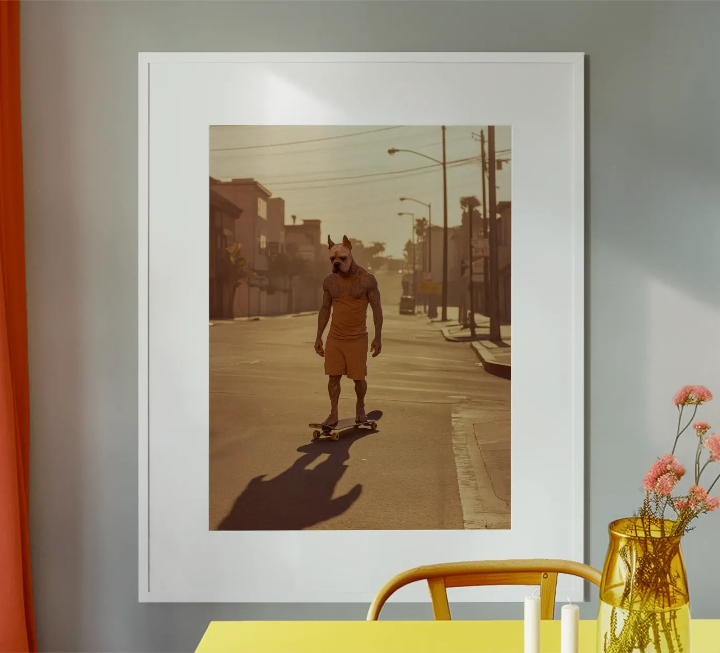 Hector poster by Affiches Chien Originales – Dogland