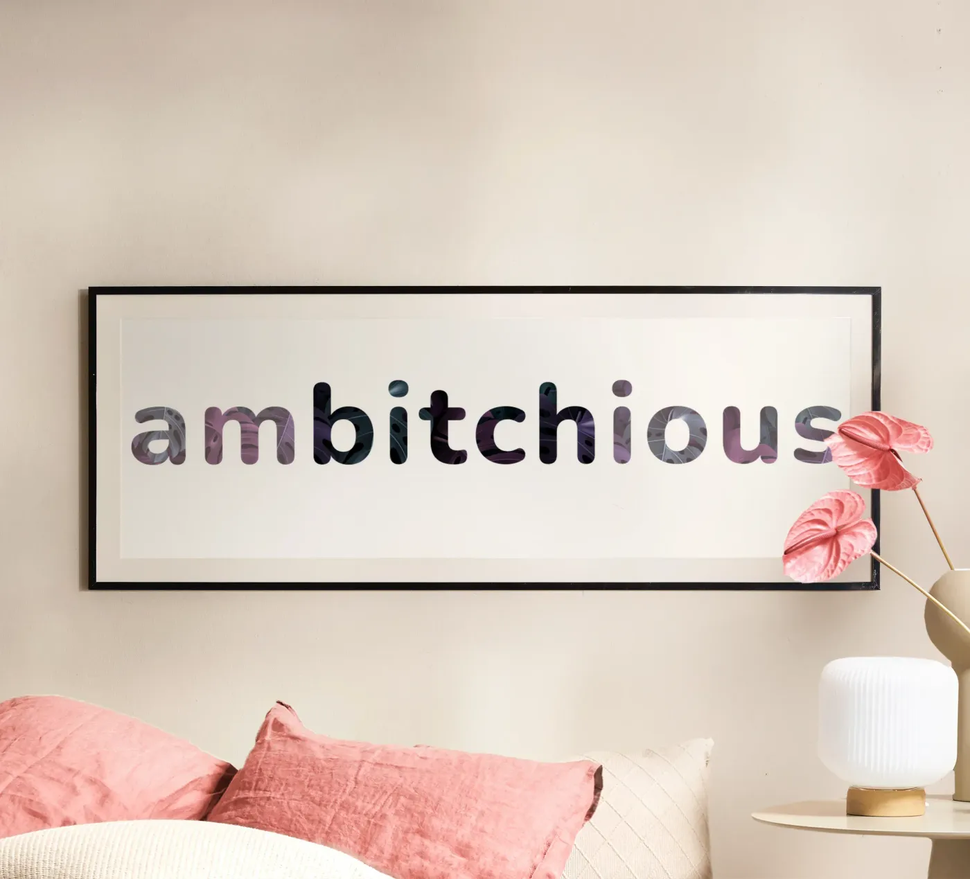 ambitchious poster by pilotpegasus