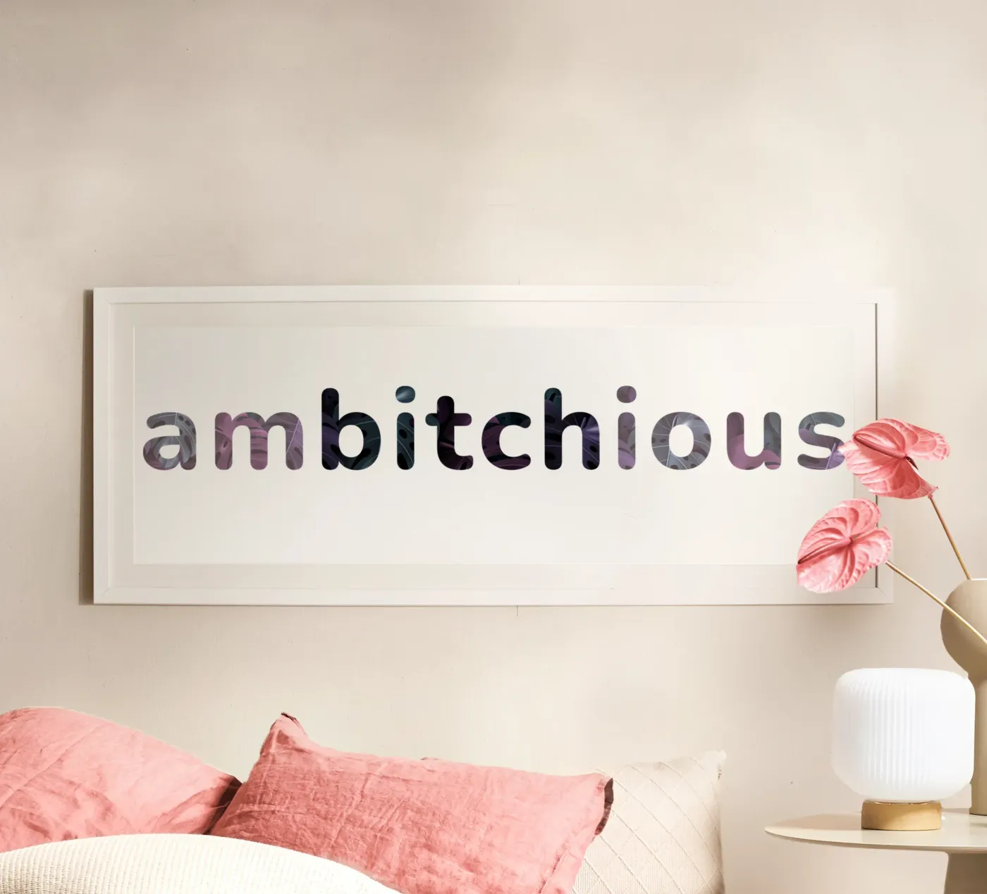 ambitchious poster by pilotpegasus