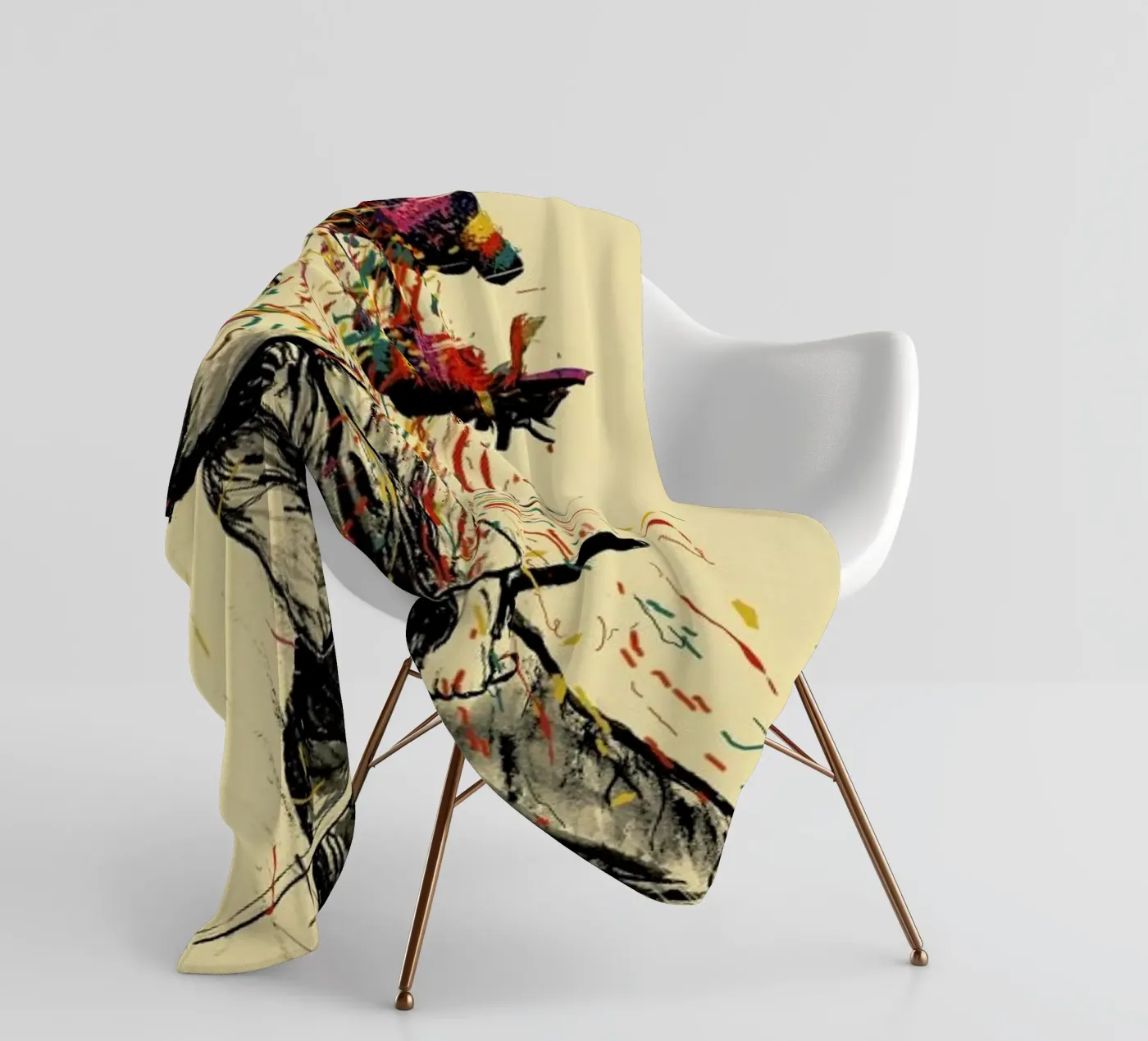 Target Practice fleece blanket by Nicebleed