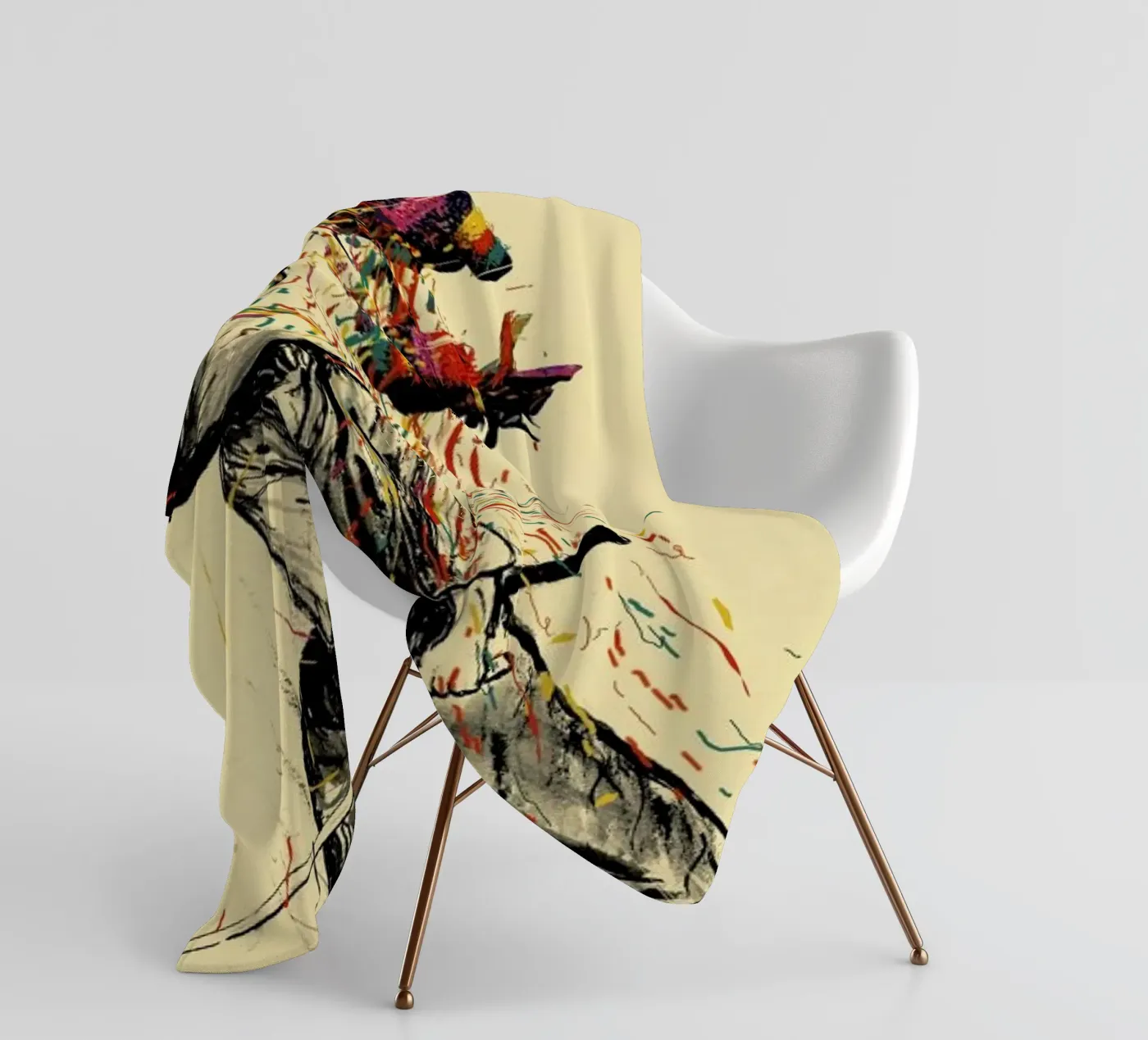 Target Practice fleece blanket by Nicebleed