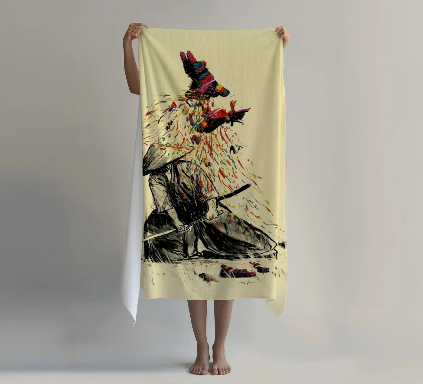 Target Practice Strandtuch von Nicebleed