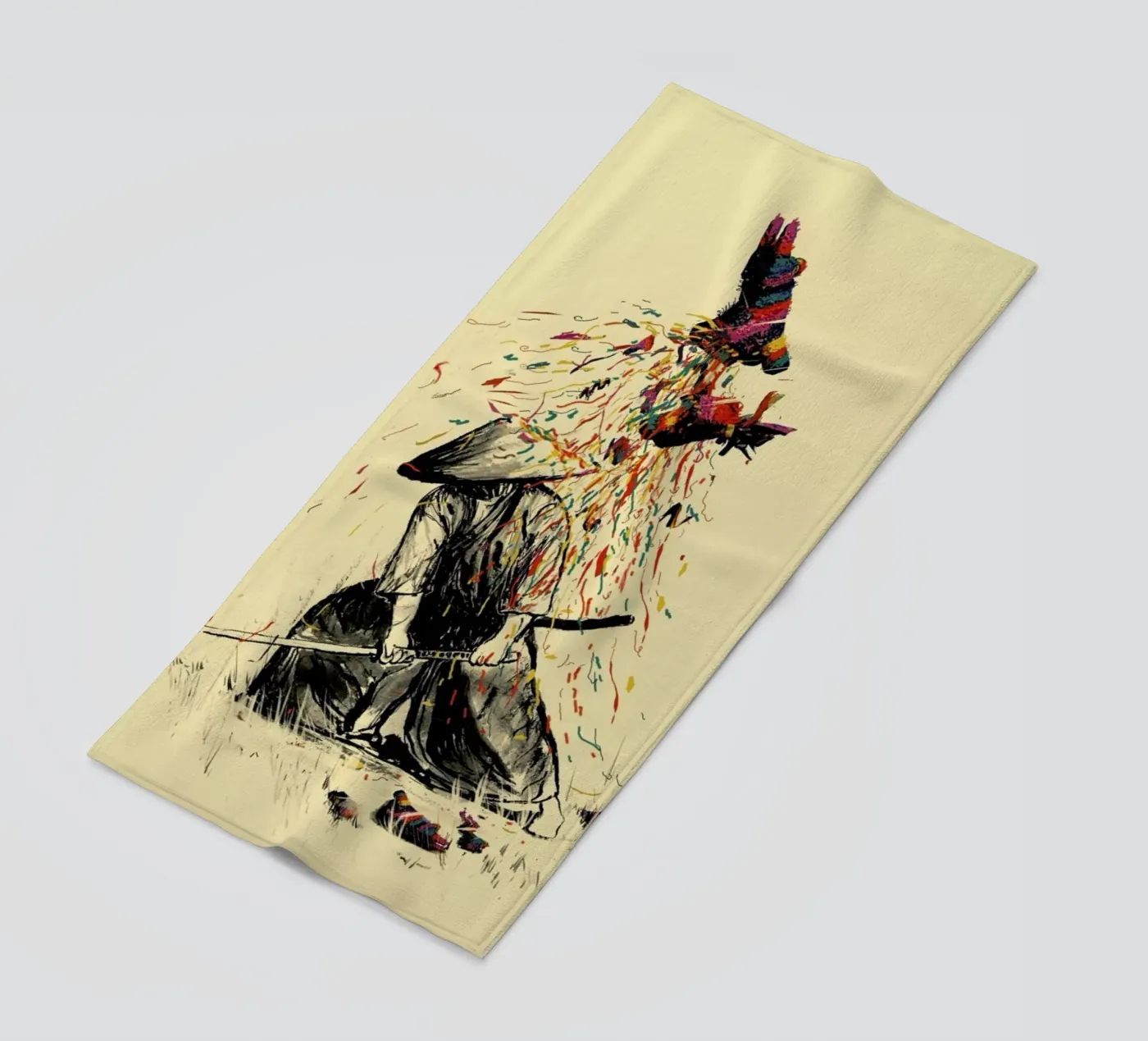 Target Practice Strandtuch von Nicebleed