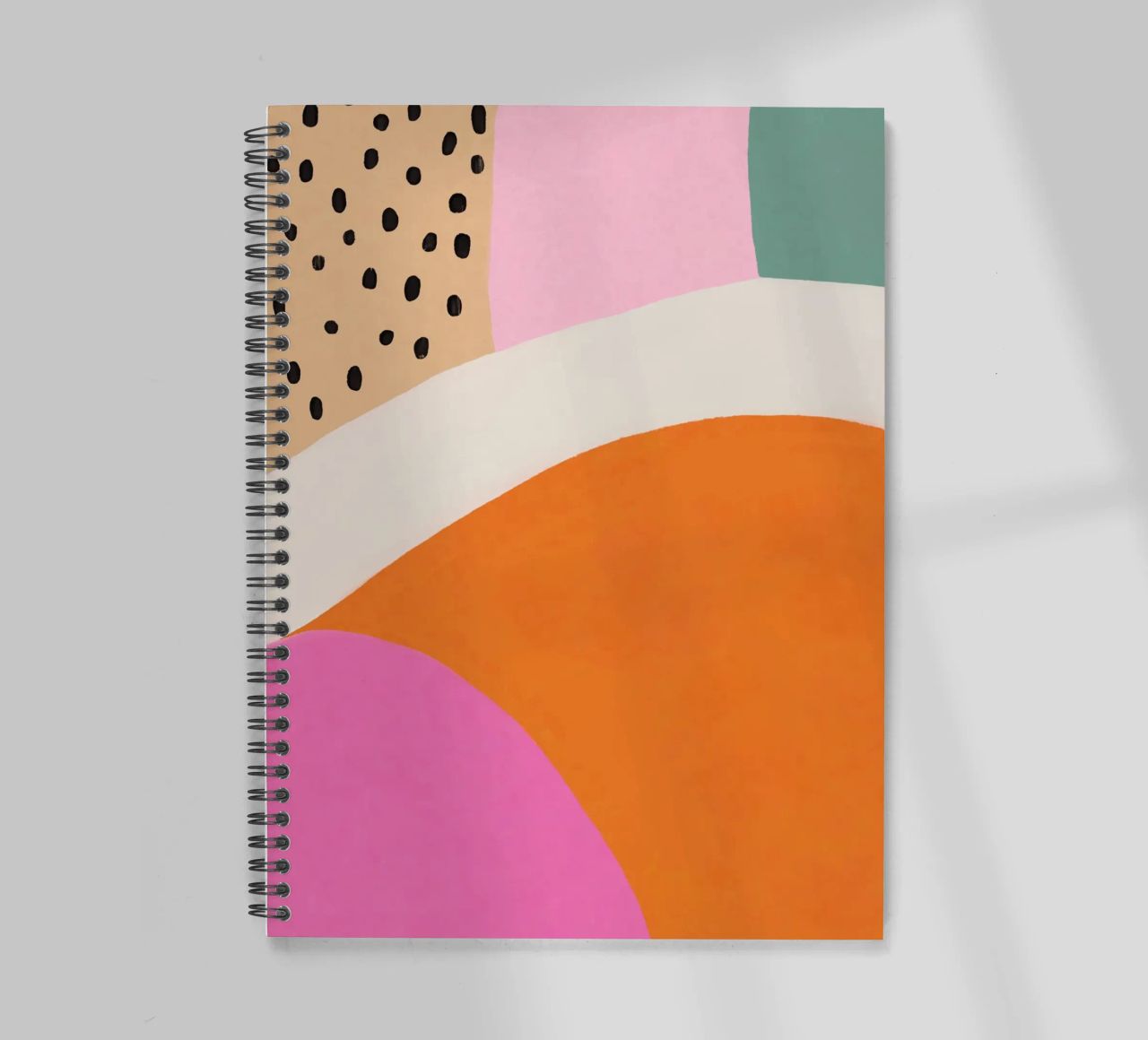 Creative points in summer spiral notebook by Carinaprint