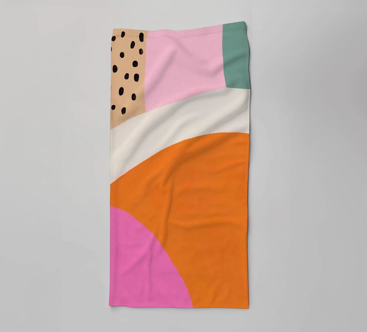 Creative points in summer towel by Carinaprint