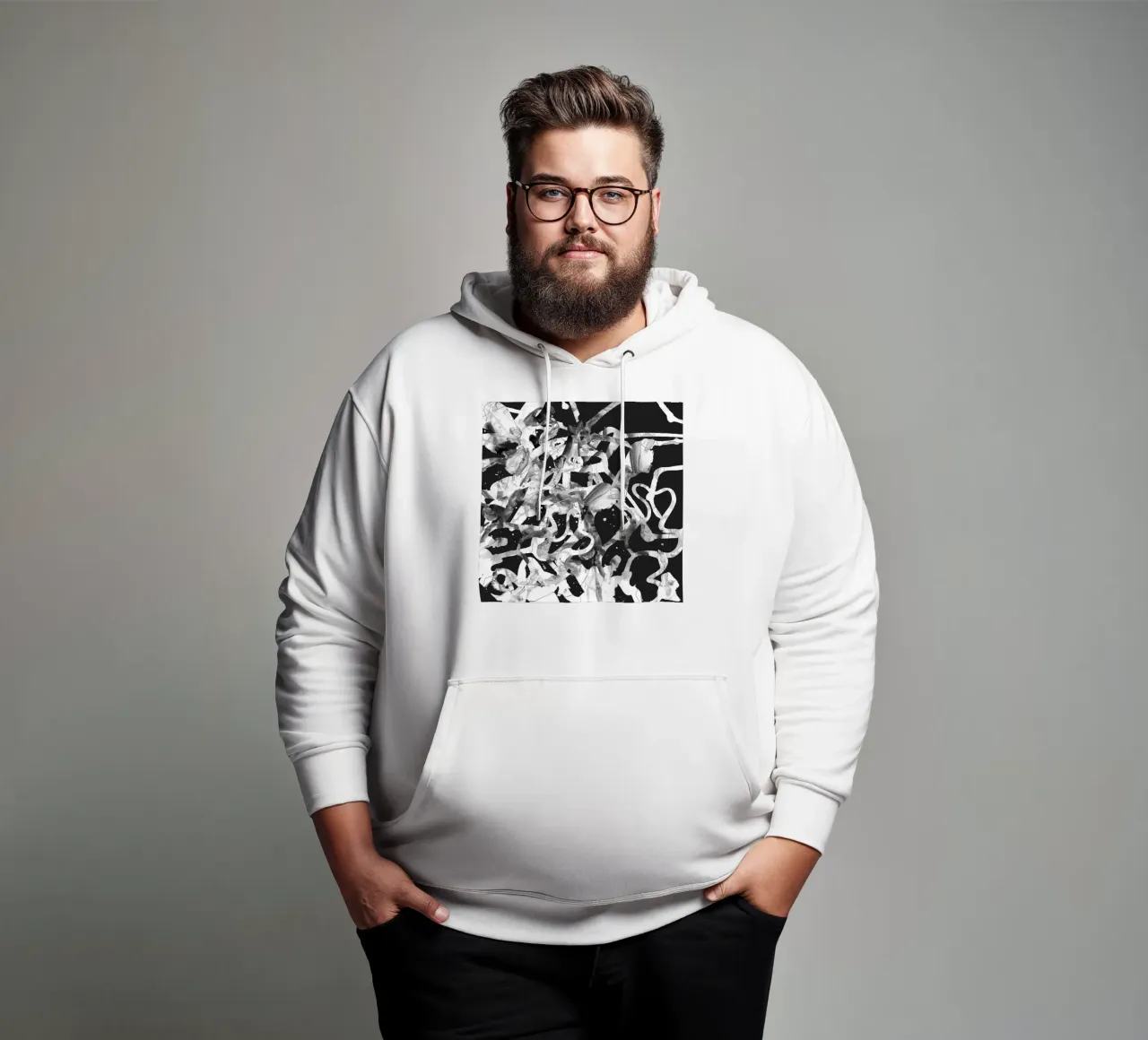 bw1slash felpa con cappuccio da Giulio Iurissevich