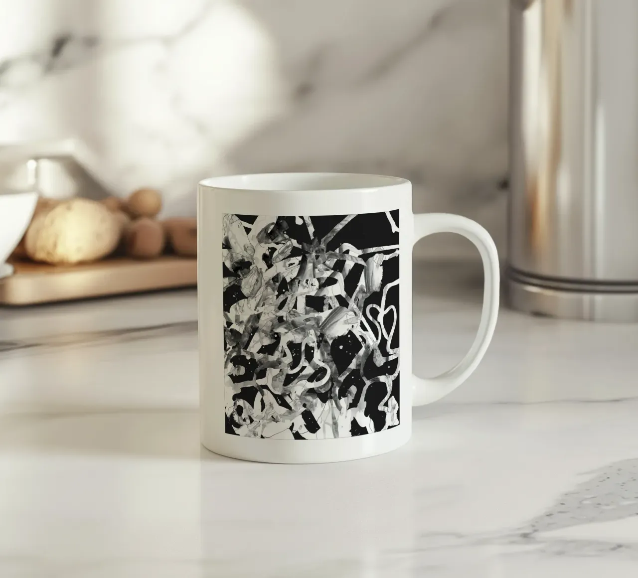 bw1slash tazza in ceramica da Giulio Iurissevich