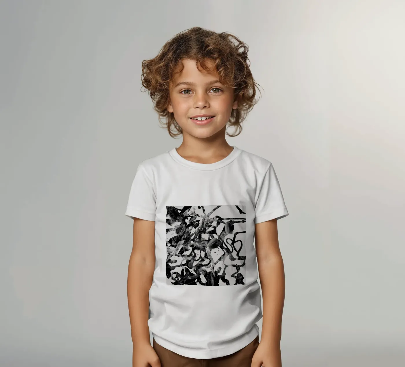 splashbw t-shirt bambini da Giulio Iurissevich