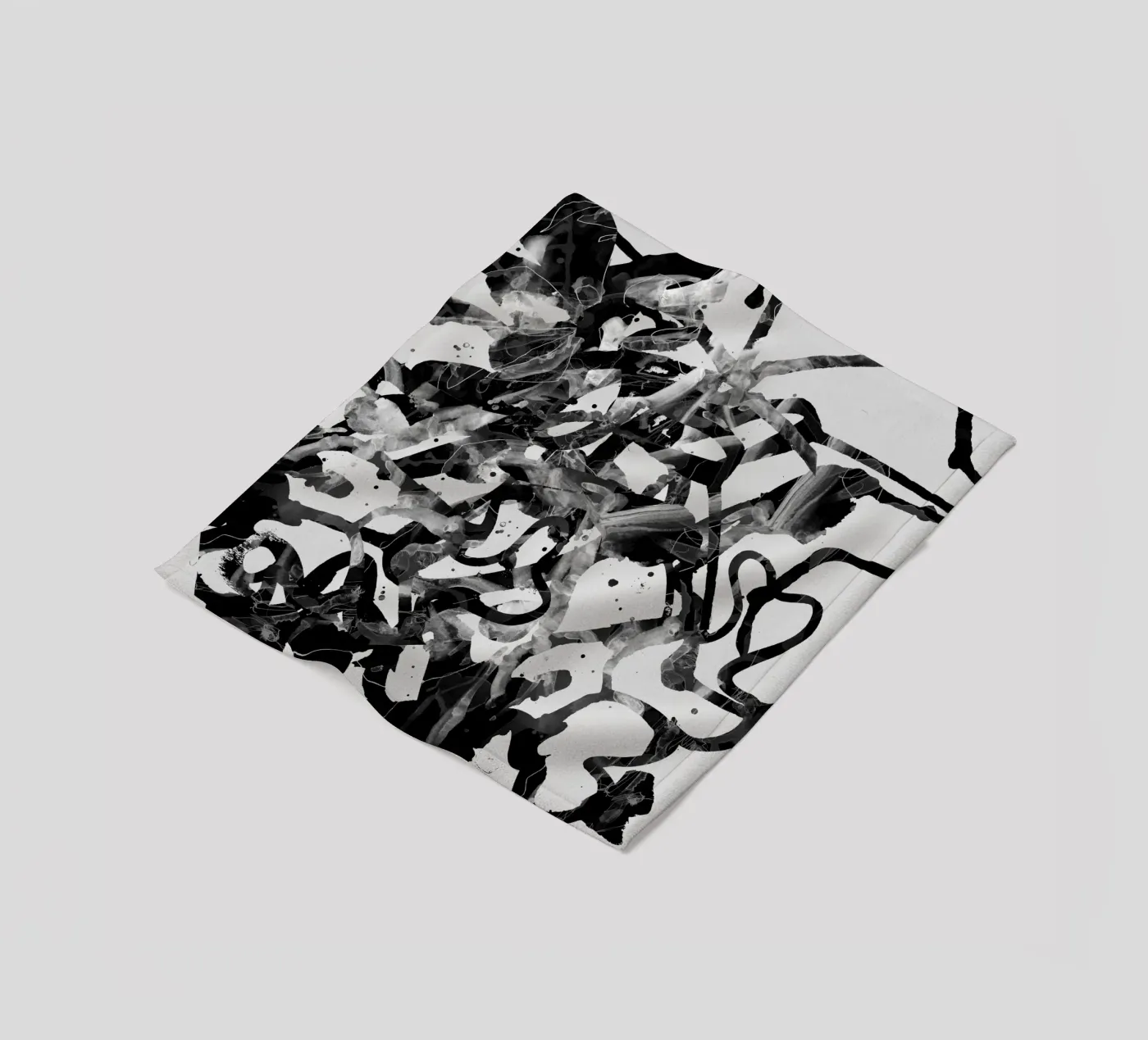 splashbw Fleecedecke von Giulio Iurissevich