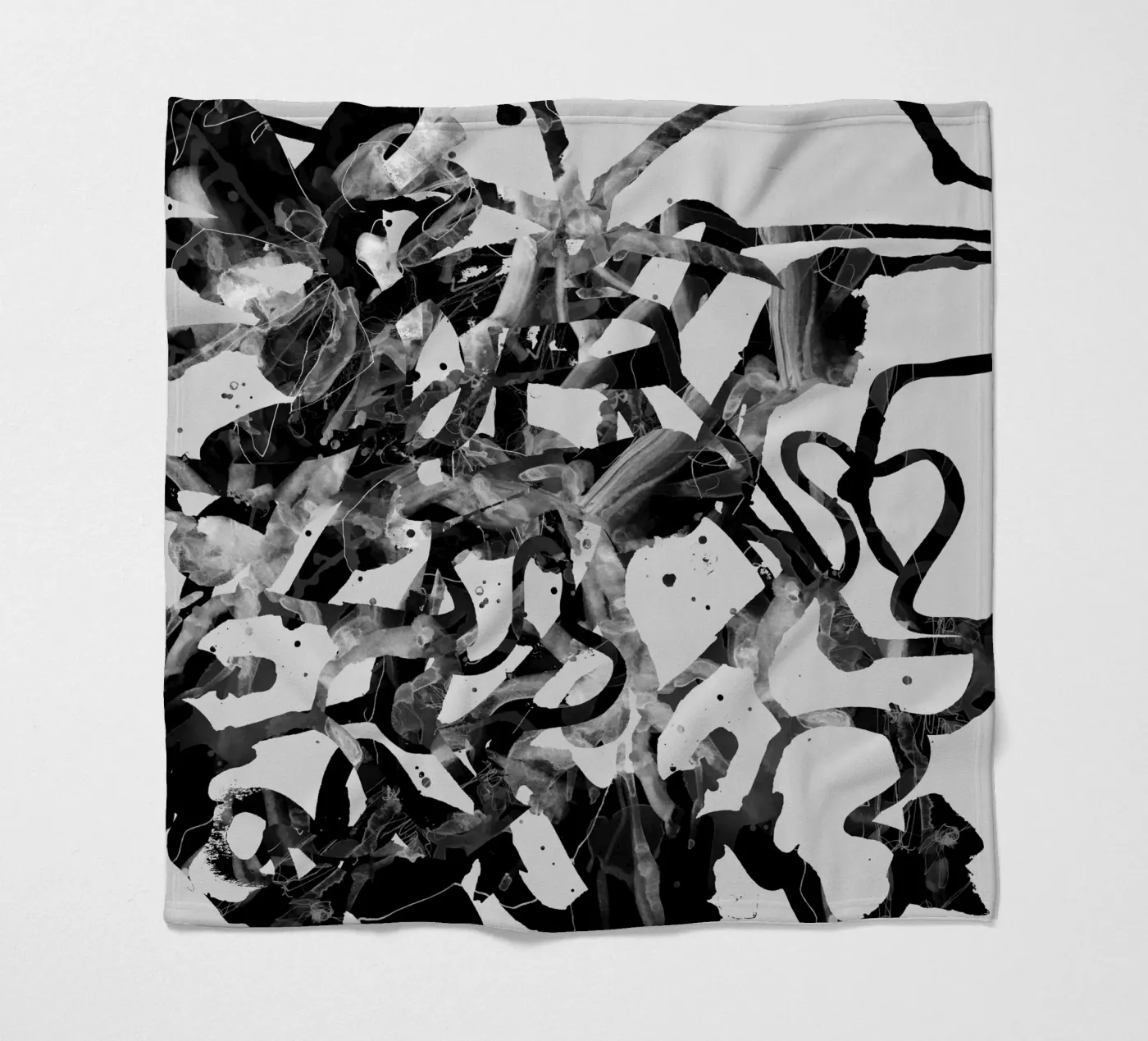 splashbw Fleecedecke von Giulio Iurissevich