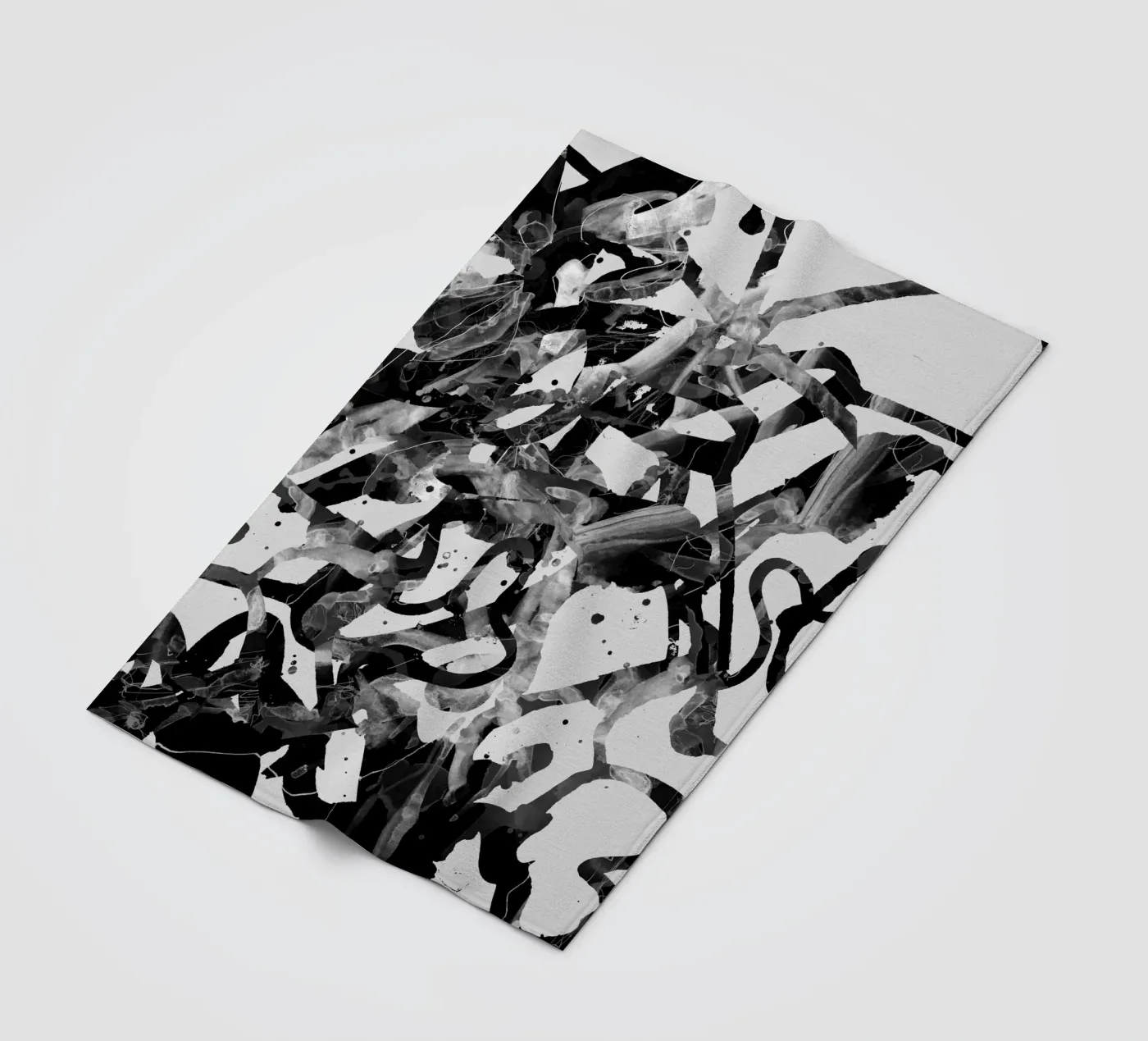 splashbw Fleecedecke von Giulio Iurissevich