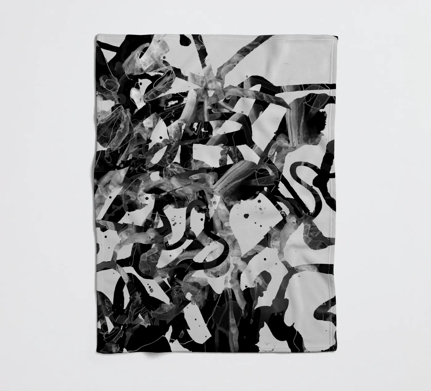 splashbw Fleecedecke von Giulio Iurissevich