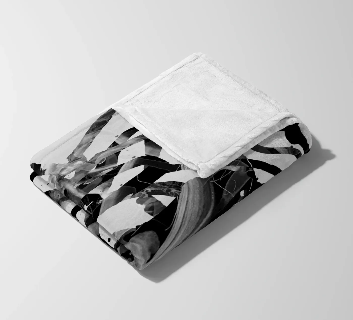 splashbw Fleecedecke von Giulio Iurissevich