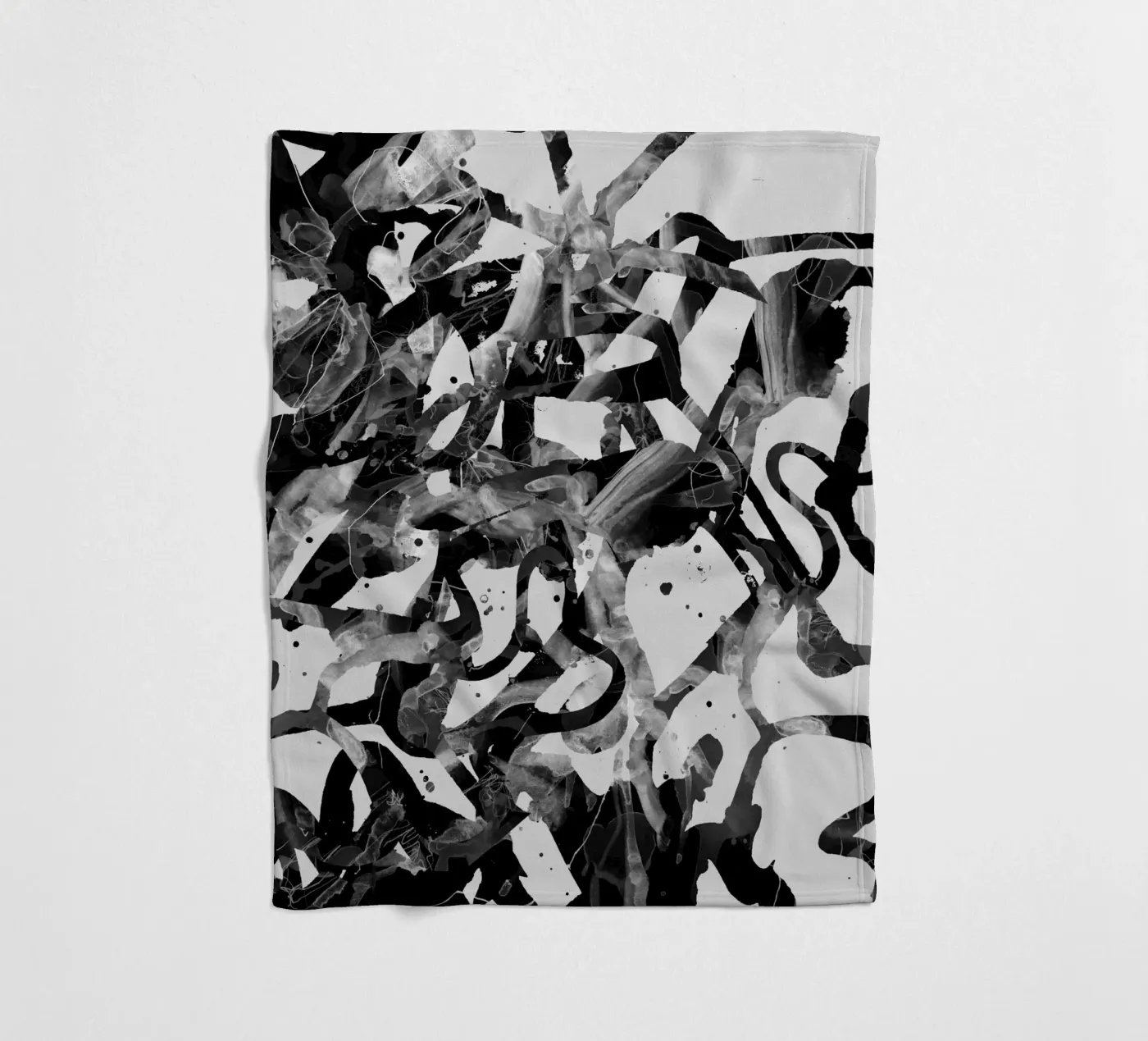 splashbw Fleecedecke von Giulio Iurissevich