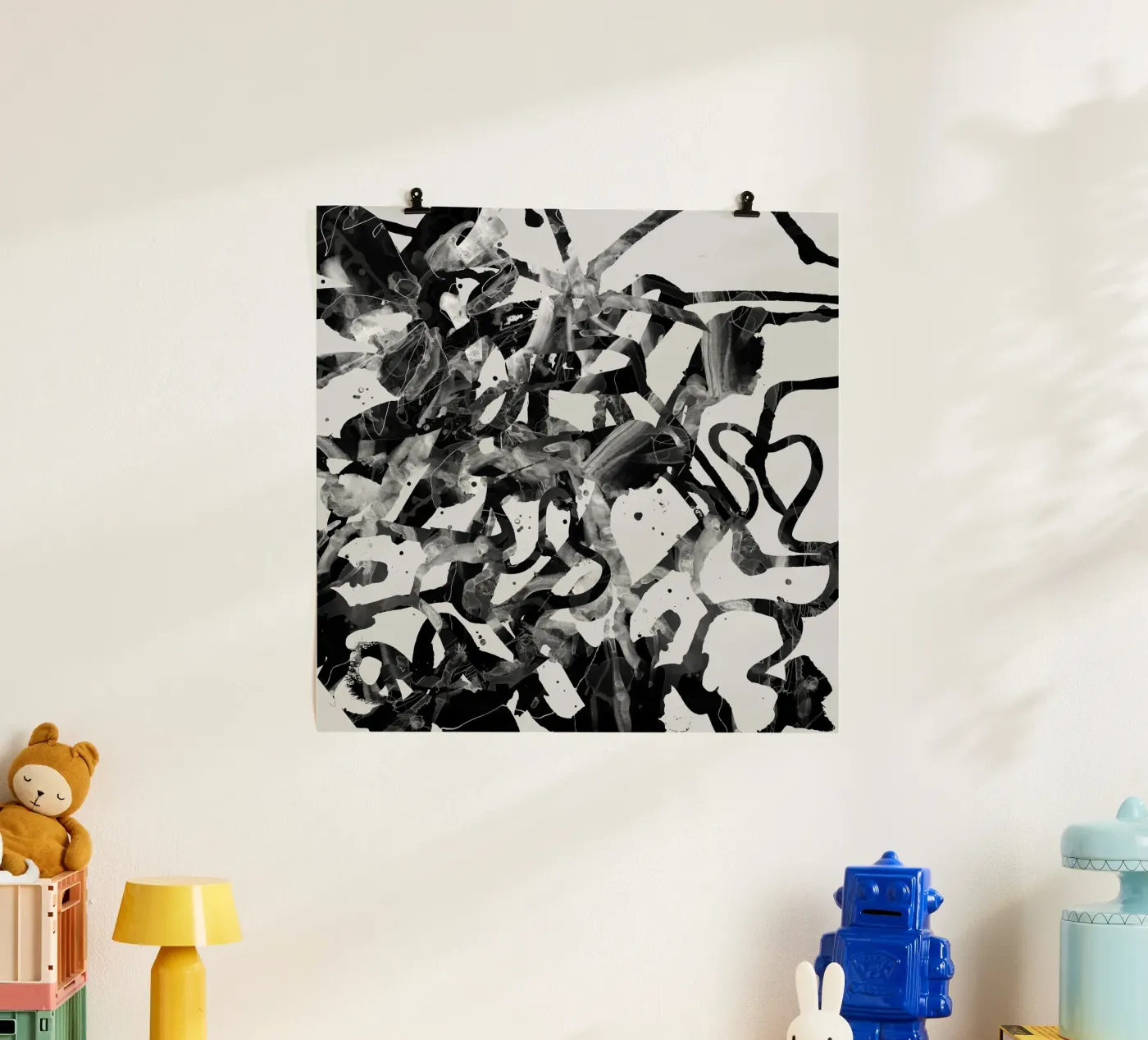 splashbw Poster von Giulio Iurissevich
