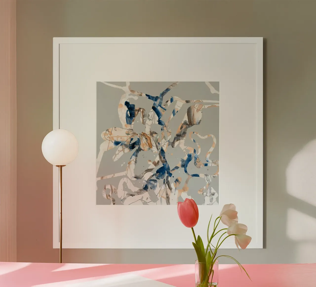 splash3 poster con telaio in legno da Giulio Iurissevich