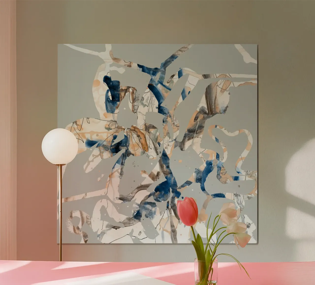 splash3 poster con telaio in legno da Giulio Iurissevich