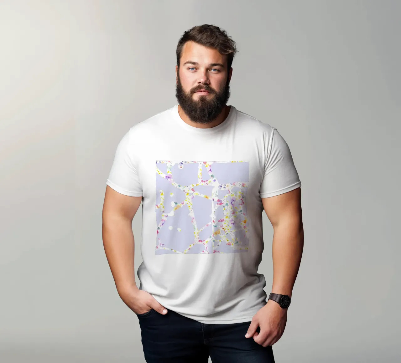 flower33 t-shirt by Giulio Iurissevich