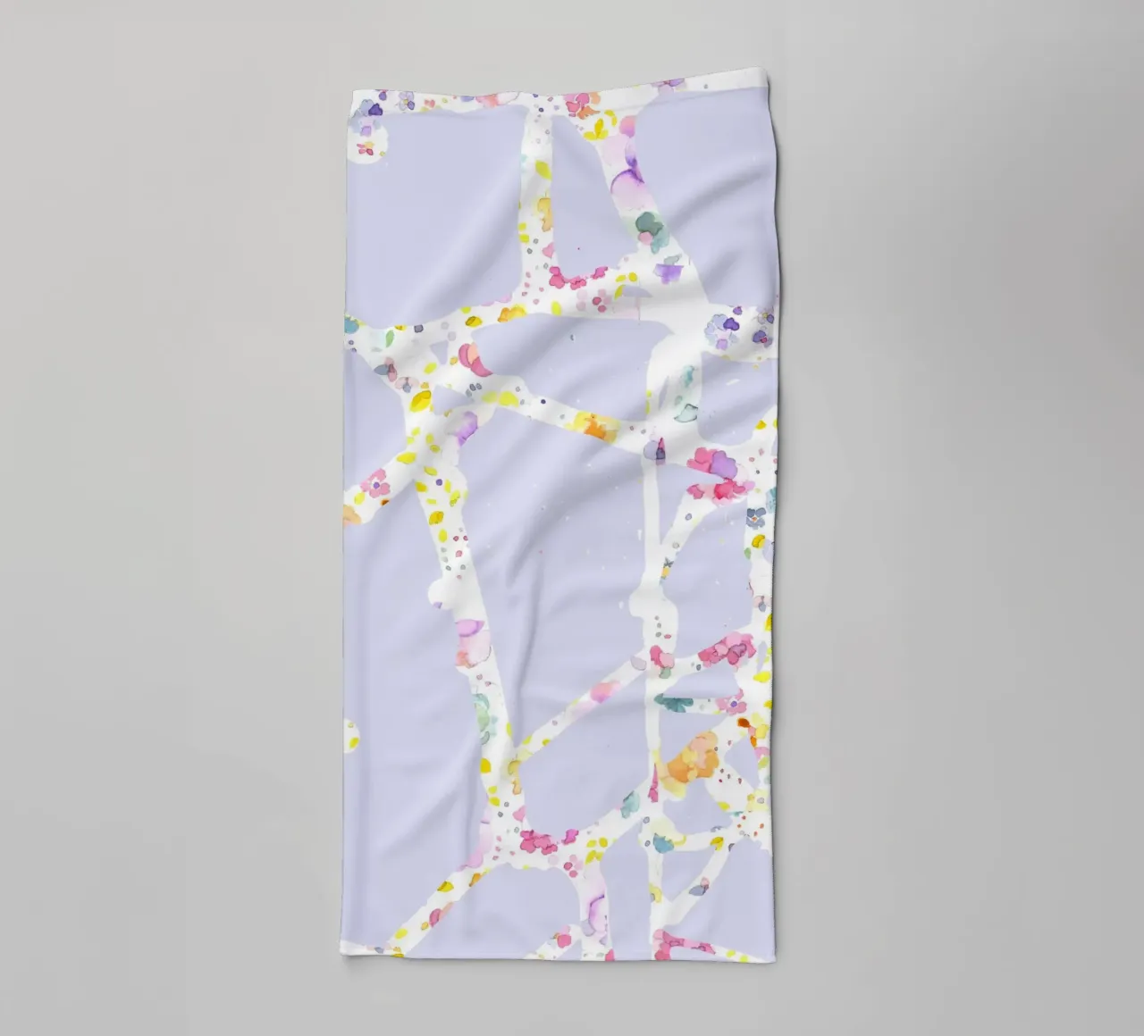 flower33 towel by Giulio Iurissevich