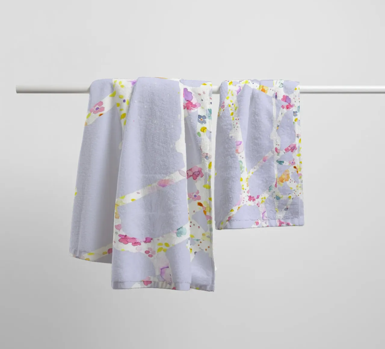 flower33 towel by Giulio Iurissevich