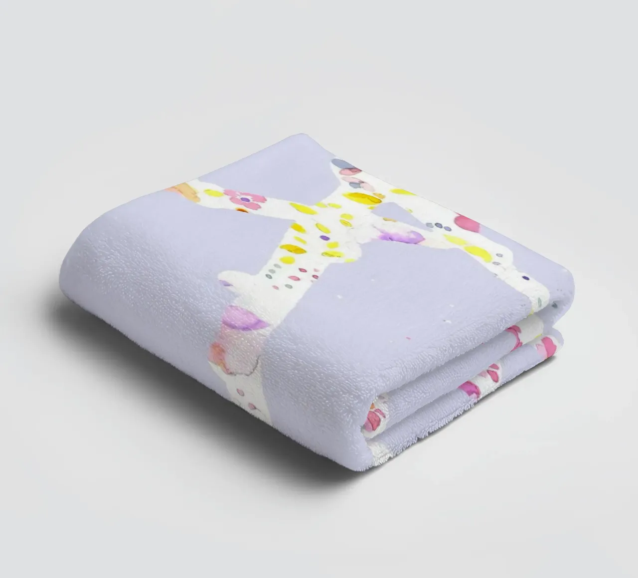flower33 towel by Giulio Iurissevich