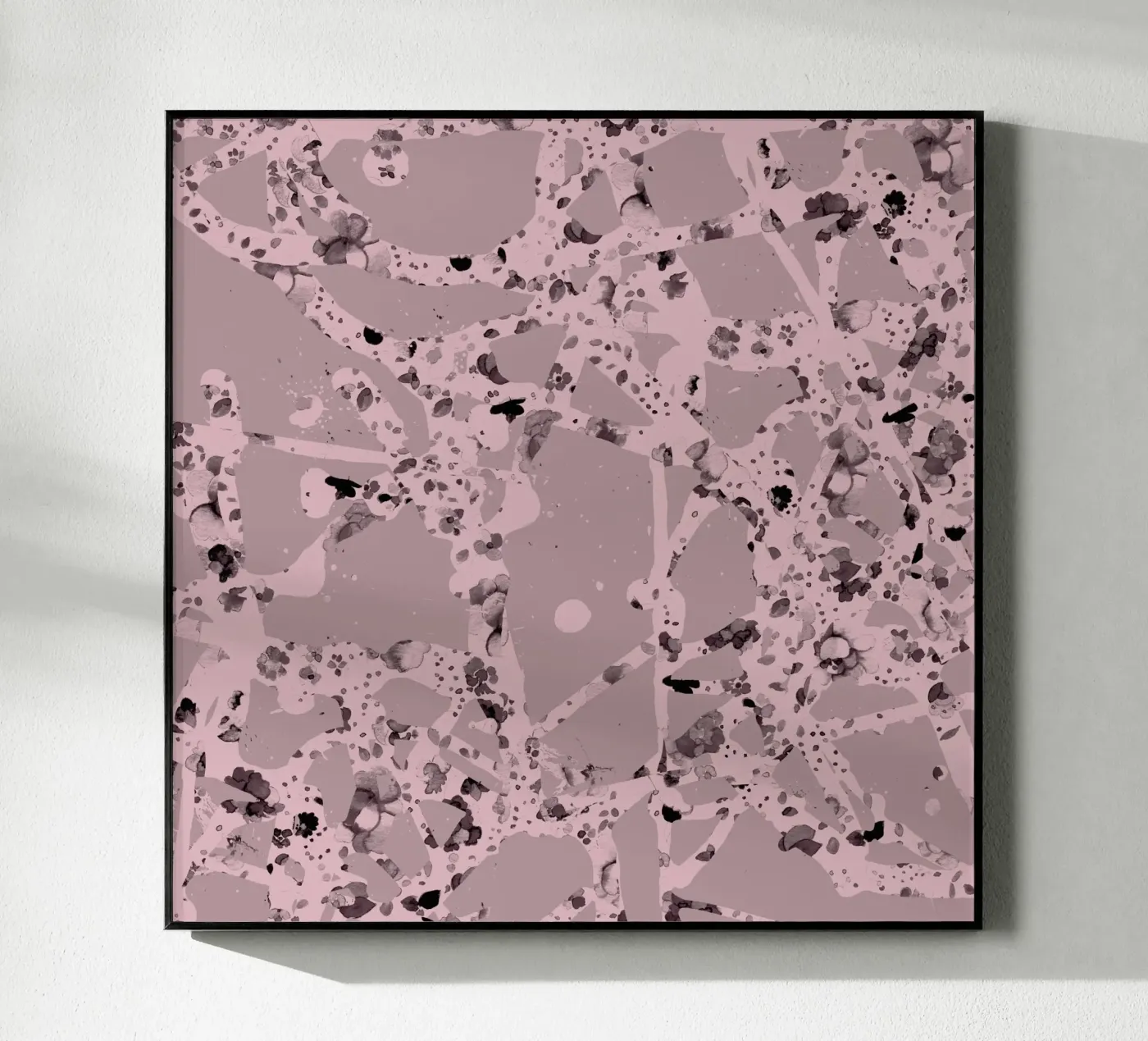 pink333 acryl van Giulio Iurissevich