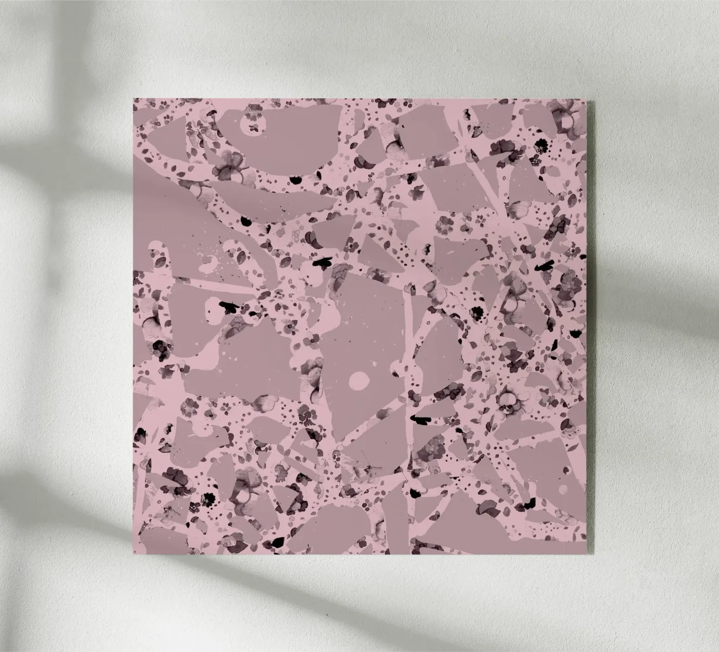 pink333 acryl van Giulio Iurissevich