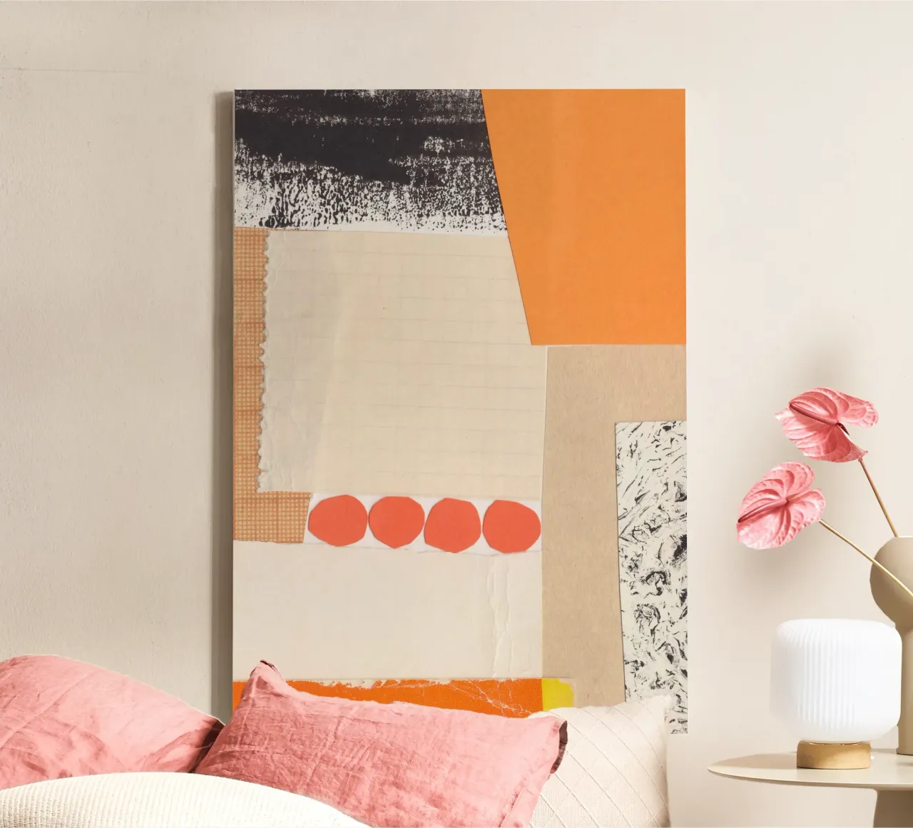 One Color Collection / Tan Hide canvas by Alisa Galitsyna