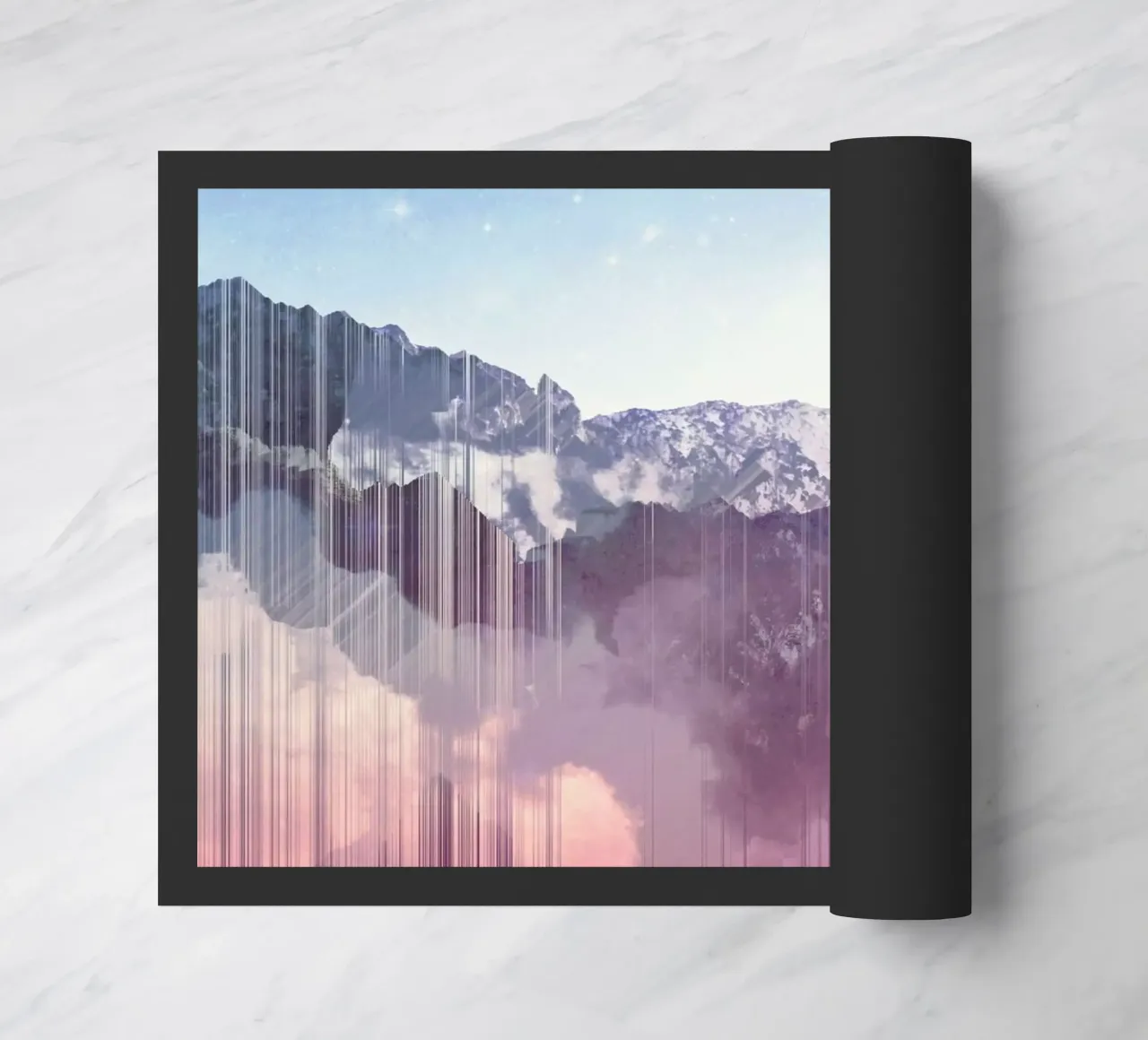 Mountain Glitches zerbino da cafelab